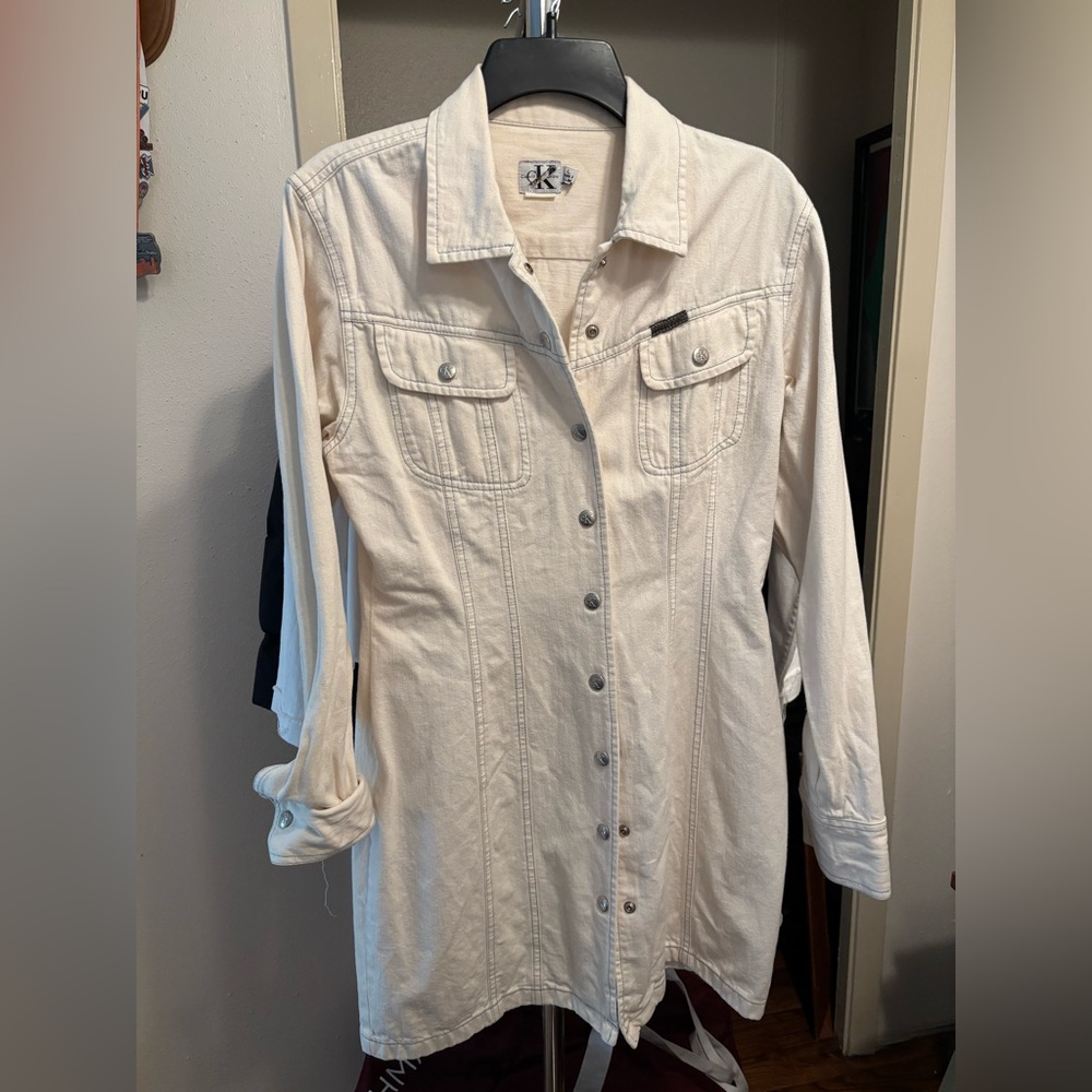 Vintage Calvin Klein Denim Mini Dress
